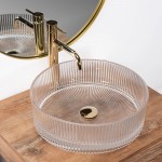 Накладной умывальник Rea Ingrid Transparent Накладной умывальник Rea Ingrid Transparent